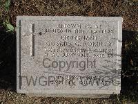 Twelve Tree Copse Cemetery - Romilly, Cosmo George