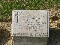 Twelve Tree Copse Cemetery - Scott, A H