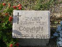 Twelve Tree Copse Cemetery - Sharvell, W