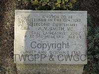 Twelve Tree Copse Cemetery - Smith, Alfred Victor