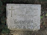 Twelve Tree Copse Cemetery - Smith, F