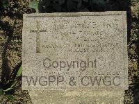 Twelve Tree Copse Cemetery - Stear, R