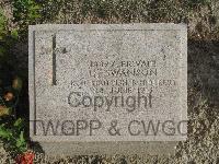 Twelve Tree Copse Cemetery - Swanson, D