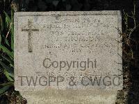 Twelve Tree Copse Cemetery - Thomson, John