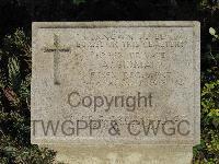 Twelve Tree Copse Cemetery - Tidman, A