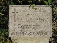 Twelve Tree Copse Cemetery - Tocock, H