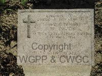Twelve Tree Copse Cemetery - Tudor, W