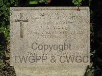 Twelve Tree Copse Cemetery - Vidler, P A