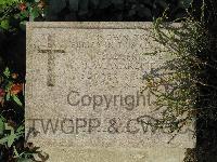 Twelve Tree Copse Cemetery - Wakefield, J W