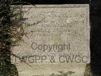 Twelve Tree Copse Cemetery - Walker, John Valentine