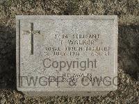 Twelve Tree Copse Cemetery - Walker, T