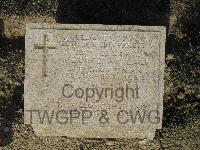 Twelve Tree Copse Cemetery - Wallace, George