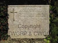 Twelve Tree Copse Cemetery - Ward, J J