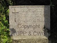 Twelve Tree Copse Cemetery - Warner, W