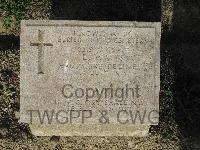 Twelve Tree Copse Cemetery - Watts, E