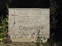 Twelve Tree Copse Cemetery - Wilding, J