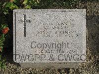 Twelve Tree Copse Cemetery - Wilkes, W