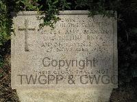 Twelve Tree Copse Cemetery - Willins, J E