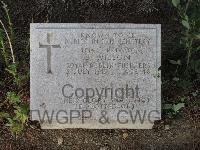 Twelve Tree Copse Cemetery - Wilson, J