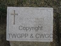 Hill 10 Cemetery - Aldridge, J