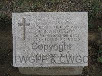 Hill 10 Cemetery - Anderson, Percival Robert