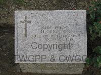 Hill 10 Cemetery - Beighton, H