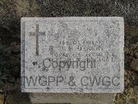 Hill 10 Cemetery - Deakin, T H