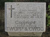 Hill 10 Cemetery - Gomersall, Thomas