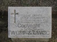Hill 10 Cemetery - Williamson, Harry