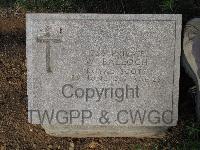 Pink Farm Cemetery&#44; Helles - Balloch, W