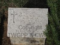 Pink Farm Cemetery&#44; Helles - Berridge, Alfred