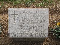 Pink Farm Cemetery - Brookes, A