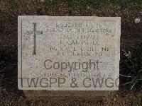 Pink Farm Cemetery - Campbell, J