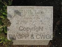 Pink Farm Cemetery - Johnston, J