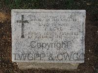 Pink Farm Cemetery - Love, T