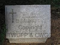 Pink Farm Cemetery - MacMillan, Peter Christie