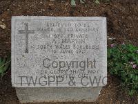 Pink Farm Cemetery - Martin, A