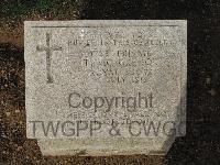 Pink Farm Cemetery - McGregor, T