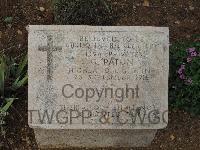 Pink Farm Cemetery - Paton, G