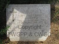 Pink Farm Cemetery - Semple, G