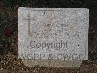 Pink Farm Cemetery - Strachan, G