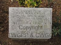 Pink Farm Cemetery - Strachan, T