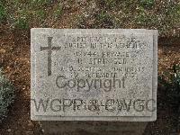 Pink Farm Cemetery - Stringer, L