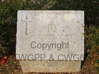 Pink Farm Cemetery - Watt, T