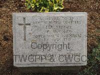 Pink Farm Cemetery - Watts, P