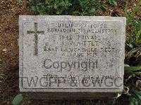 Pink Farm Cemetery - Whittle, J