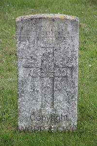 Parkhurst Military Cemetery - Dalton, Thomas