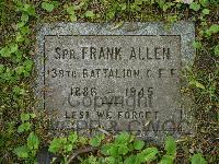 Quebec City (Mount Hermon) Cemetery - Allen, Frank