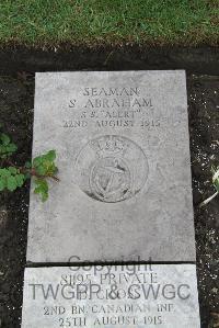 Boulogne Eastern Cemetery - Abraham, S