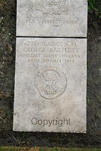 Boulogne Eastern Cemetery - Bartlett, George
